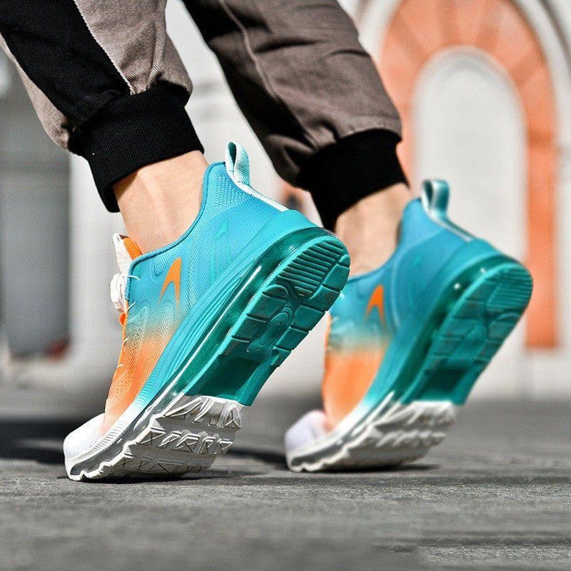 Men’s Summer Lightweight Flyknit Mesh Sneakers – Breathable Sports Shoes for Walking & Casual Wear by LUXE AHMAR – Available at LUXE AHMAR