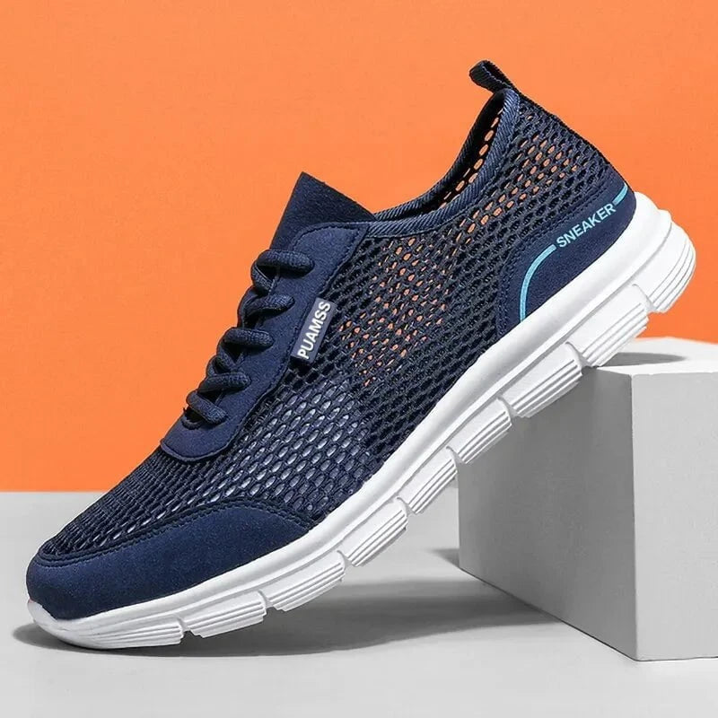 Men’s Summer Mesh Running Shoes – Lightweight & Breathable Sneakers for Jogging, Gym, and Daily Wear by Luxe Ahmar – Available at LUXE AHMAR