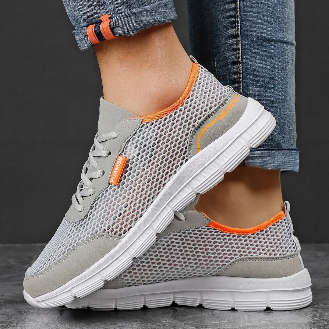 Men’s Summer Mesh Running Shoes – Lightweight & Breathable Sneakers for Jogging, Gym, and Daily Wear by Luxe Ahmar – Available at LUXE AHMAR