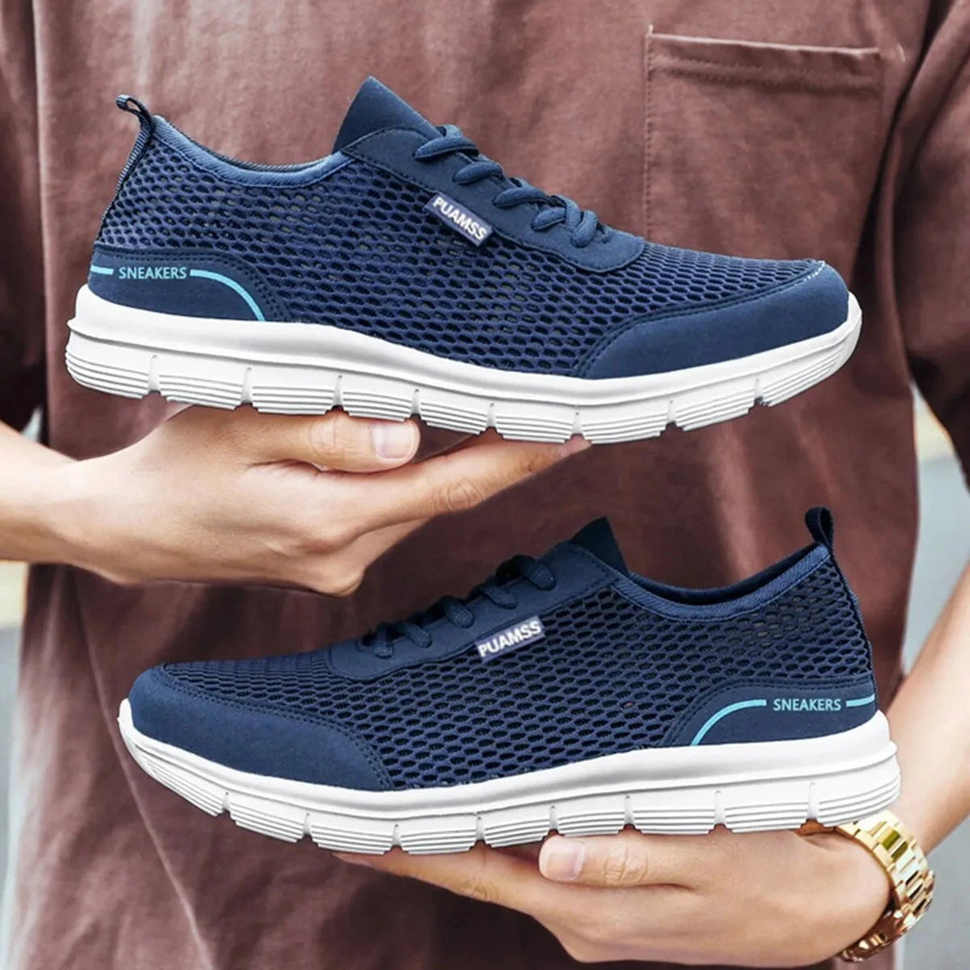 Men’s Summer Mesh Running Shoes – Lightweight & Breathable Sneakers for Jogging, Gym, and Daily Wear by Luxe Ahmar – Available at LUXE AHMAR