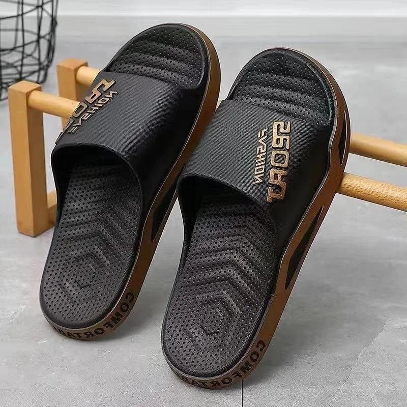 Men's Summer Soft Sole Flip Flops – Fashionable Non - Slip Outdoor & Home Bath Slippers (Plus Sizes Available) by Luxe Ahmar – Available at LUXE AHMAR