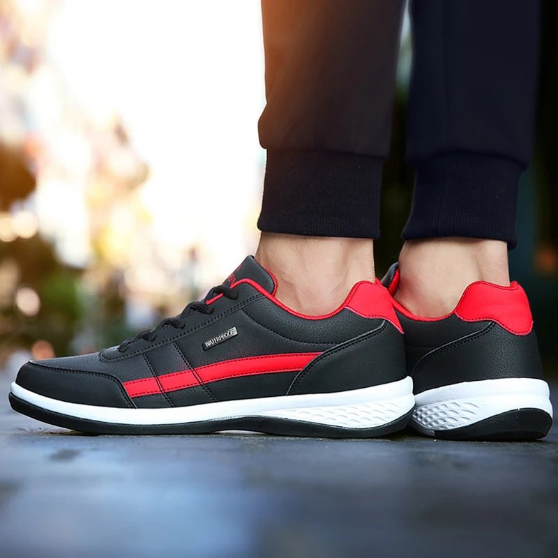 Men's Trendy Casual Sneakers – Non - Slip Outdoor Walking Shoes for Tennis & Everyday Wear by Luxe Ahmar – Available at LUXE AHMAR