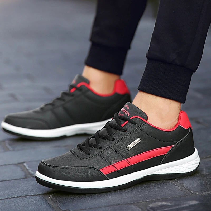 Men's Trendy Casual Sneakers – Non - Slip Outdoor Walking Shoes for Tennis & Everyday Wear by Luxe Ahmar – Available at LUXE AHMAR