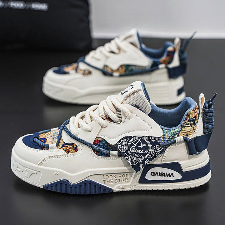 Men’s Ultralight Air Cushion Running Shoes – Non - Slip Mid - Top Sports Sneakers for Walking & Jogging (Plus Sizes 39–48) by LUXE AHMAR – Available at LUXE AHMAR