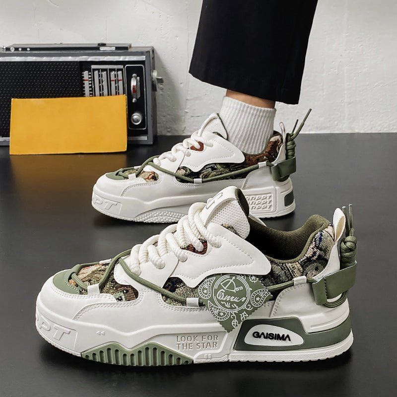 Men’s Ultralight Air Cushion Running Shoes – Non - Slip Mid - Top Sports Sneakers for Walking & Jogging (Plus Sizes 39–48) by LUXE AHMAR – Available at LUXE AHMAR