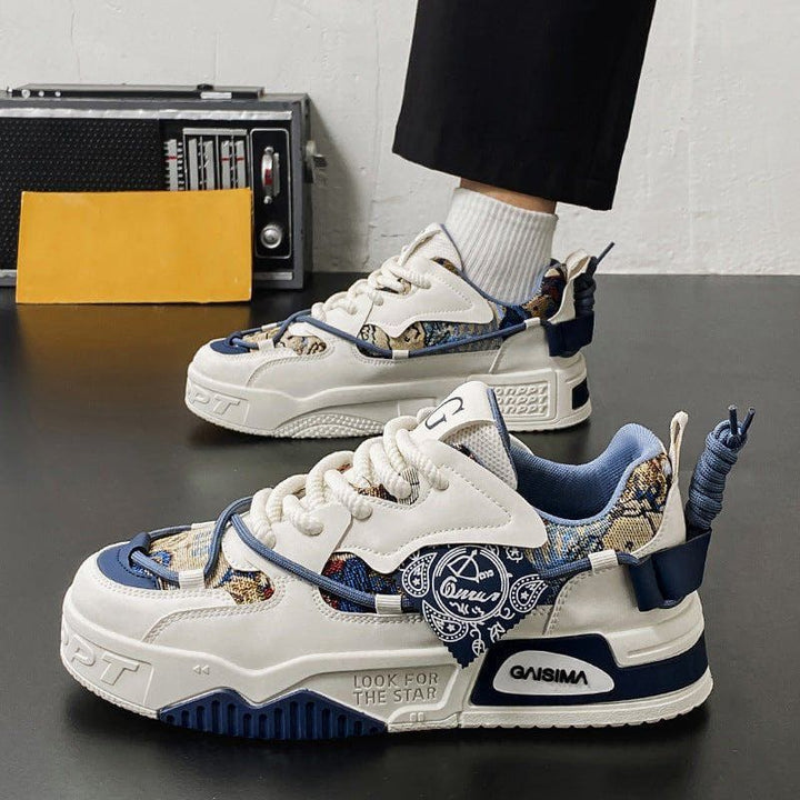 Men’s Ultralight Air Cushion Running Shoes – Non - Slip Mid - Top Sports Sneakers for Walking & Jogging (Plus Sizes 39–48) by LUXE AHMAR – Available at LUXE AHMAR