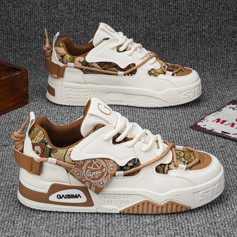 Men’s Ultralight Air Cushion Running Shoes – Non - Slip Mid - Top Sports Sneakers for Walking & Jogging (Plus Sizes 39–48) by LUXE AHMAR – Available at LUXE AHMAR