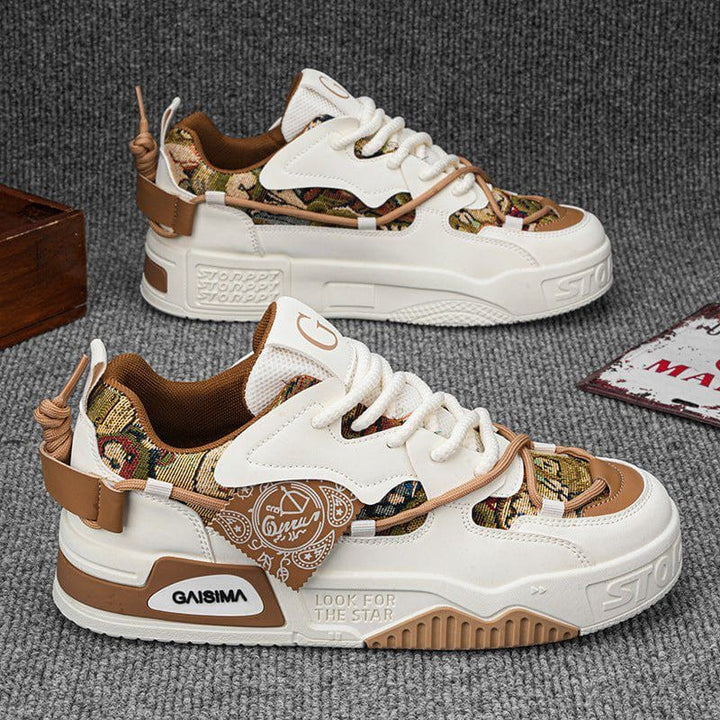 Men’s Ultralight Air Cushion Running Shoes – Non - Slip Mid - Top Sports Sneakers for Walking & Jogging (Plus Sizes 39–48) by LUXE AHMAR – Available at LUXE AHMAR