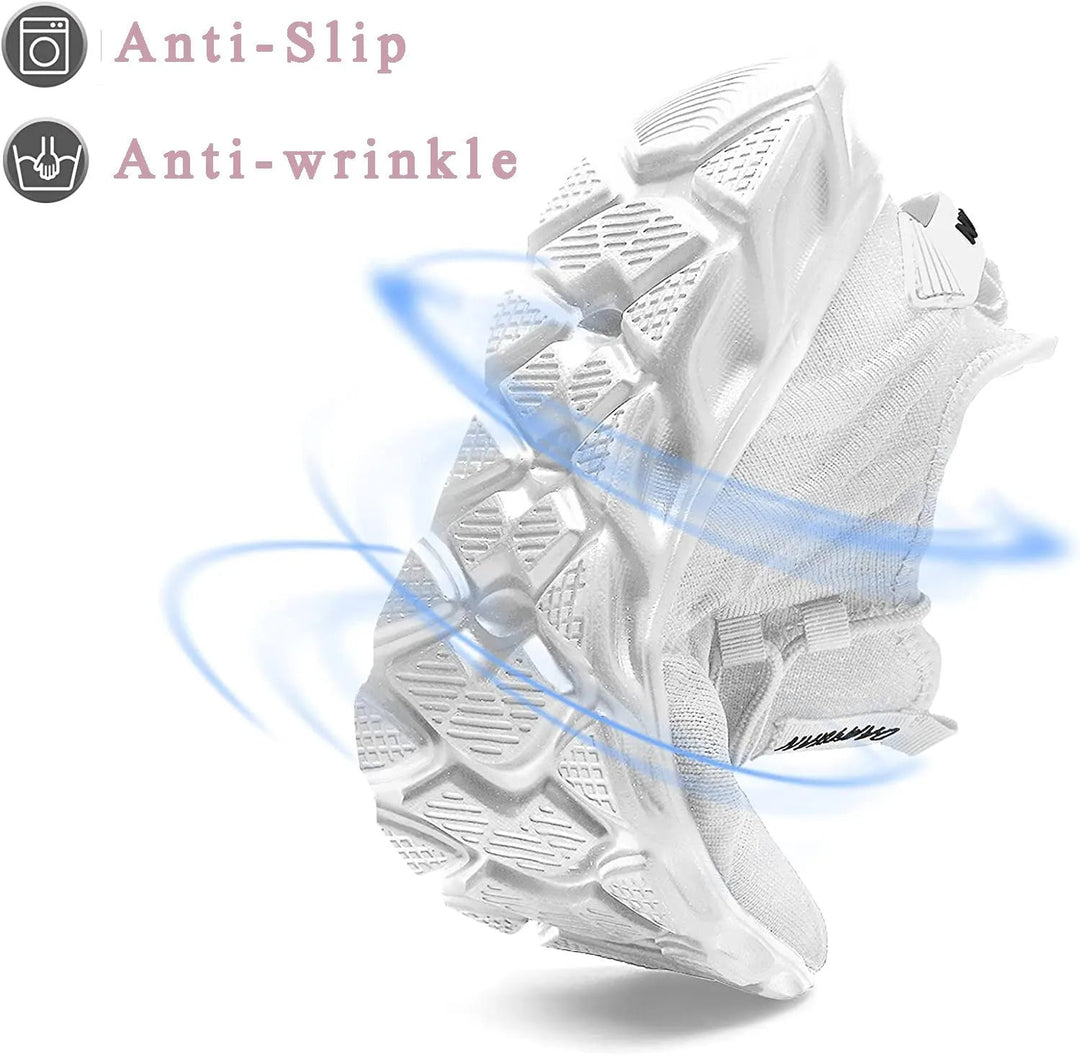 "Men's & Unisex Vulcanized Walking & Running Shoes – Lightweight, Breathable Tennis Sneakers for Athletic Sports, Casual Fashion" by Luxe Ahmar – Available at LUXE AHMAR