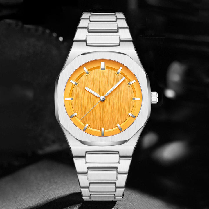 Men's Watch Luxurious And Simple Octagonal Large Dial by LUXE AHMAR – Available at LUXE AHMAR