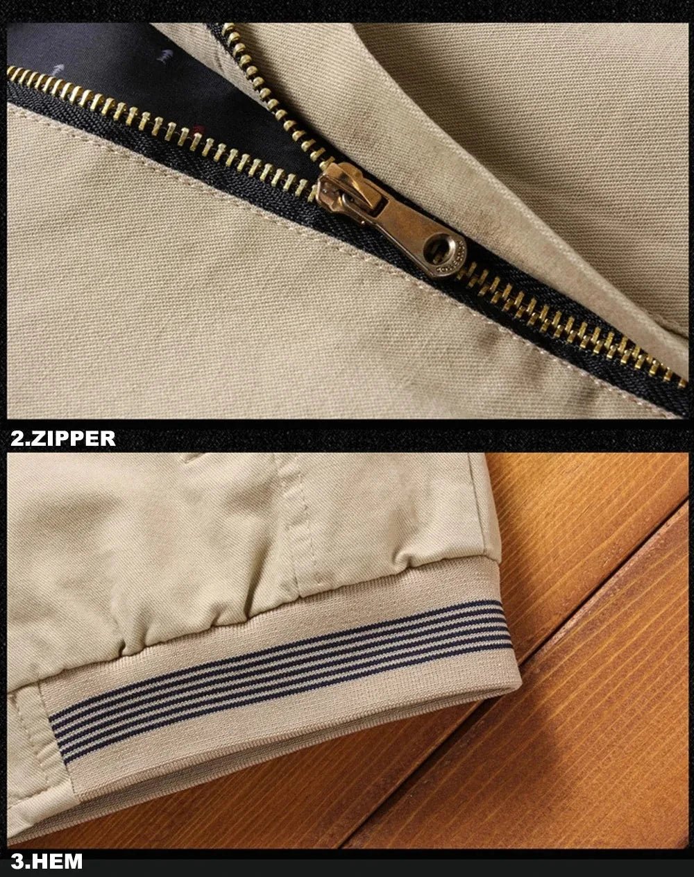 Men's Winter Warm Thickened Fashion Bomber Jacket Casual Solid Color Zipper Top Trend Sports High Quality Coat by Luxe Ahmar – Available at LUXE AHMAR