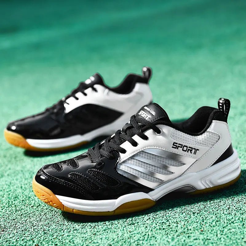 "Men's & Women's Badminton Shoes – Breathable Court Tennis Sneakers for Training, Volleyball, Indoor & Outdoor Sports, Big Size Options" by Luxe Ahmar – Available at LUXE AHMAR