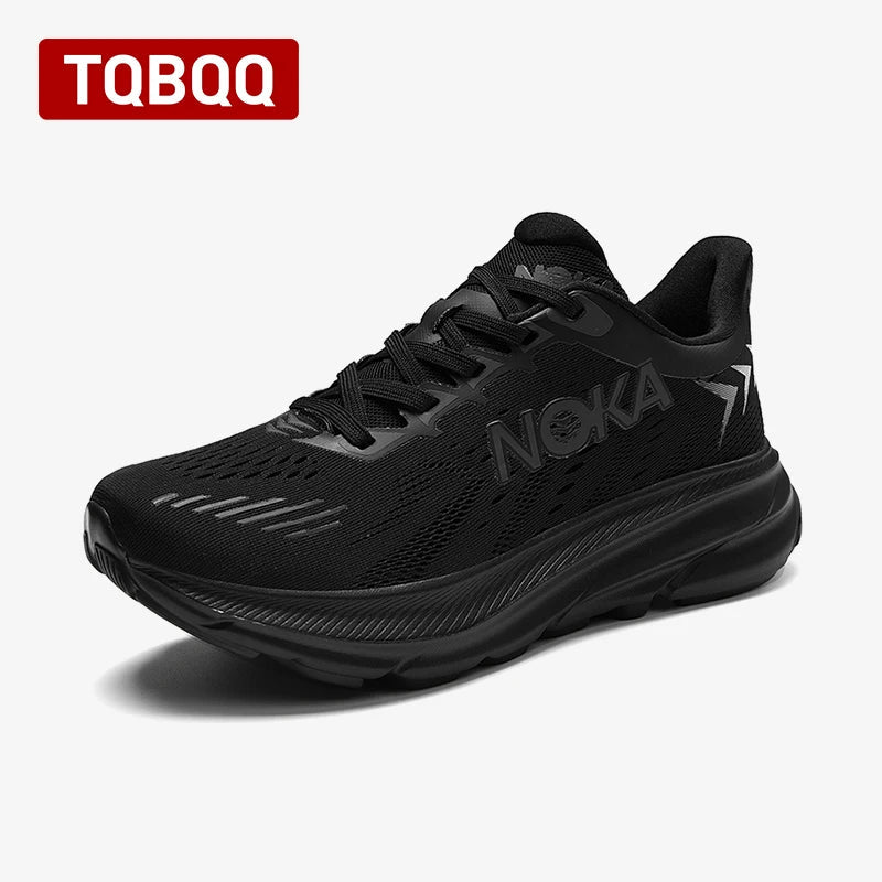 "Men's & Women's Lightweight Carbon Plate Running Shoes – Breathable, Air Cushion Support, Nonskid Elastic Athletic Sneakers for Marathon & Sports" by Luxe Ahmar – Available at LUXE AHMAR