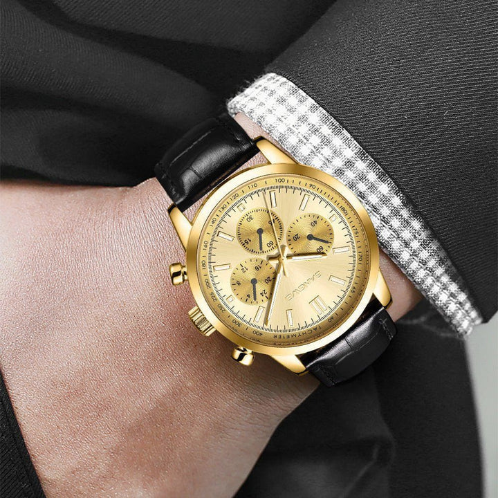 Minimalism Multifunctional Waterproof Luminous Watch by LUXE AHMAR – Available at LUXE AHMAR