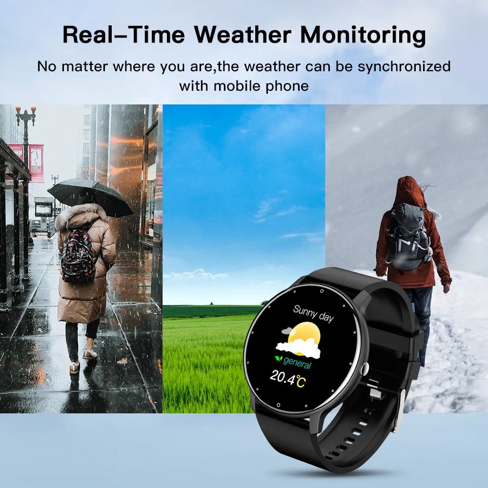 NEW Men Smart Watch Bluetooth Call Digital Fitness Tracker IP68 Waterproof Sports Smartwatch for Women Xiaomi Huawei Phones 2025 by Luxe Ahmar – Available at LUXE AHMAR