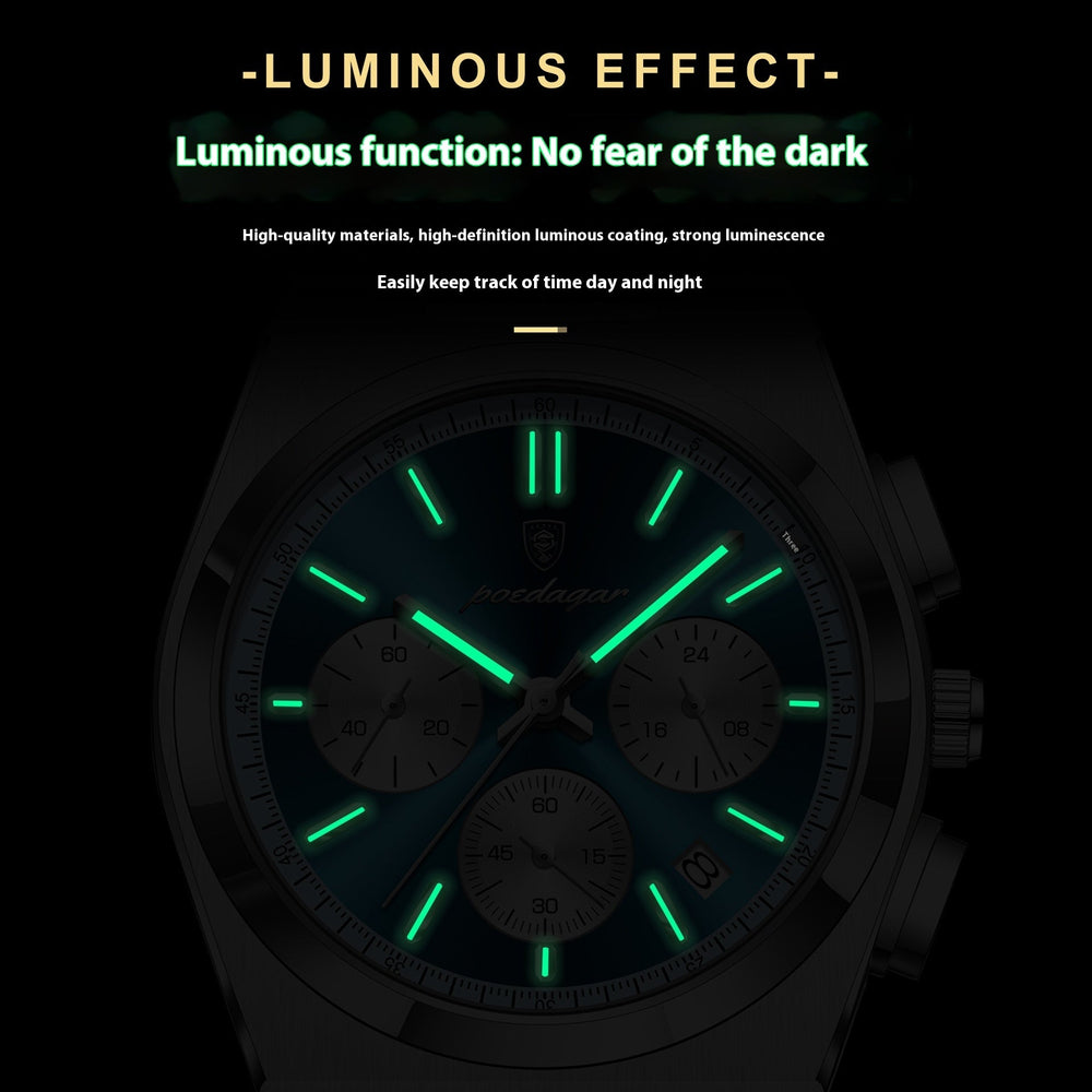 New Multi - functional Men's Watch Belt Ultra - thin Quartz Watch by LUXE AHMAR – Available at LUXE AHMAR