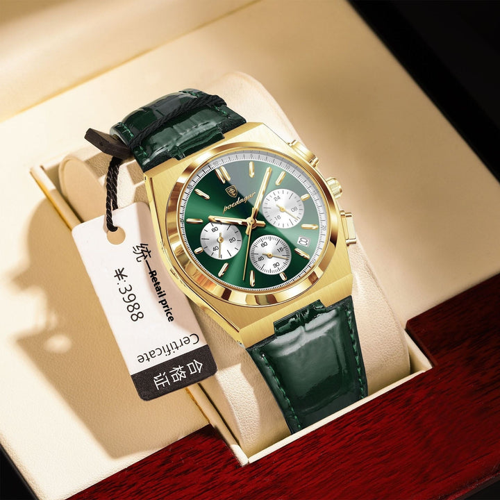 New Multi - functional Men's Watch Belt Ultra - thin Quartz Watch by LUXE AHMAR – Available at LUXE AHMAR