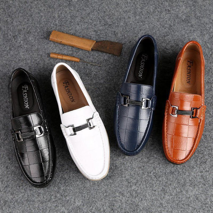 Newest Men Shoes Leather Genuine Casual Loafers Men by LUXE AHMAR – Available at LUXE AHMAR