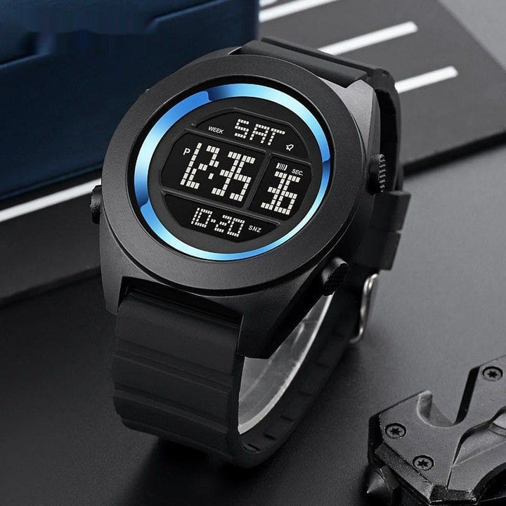 Outdoor Fashion Waterproof Multifunctional Sports Student Electronic Watch by LUXE AHMAR – Available at LUXE AHMAR