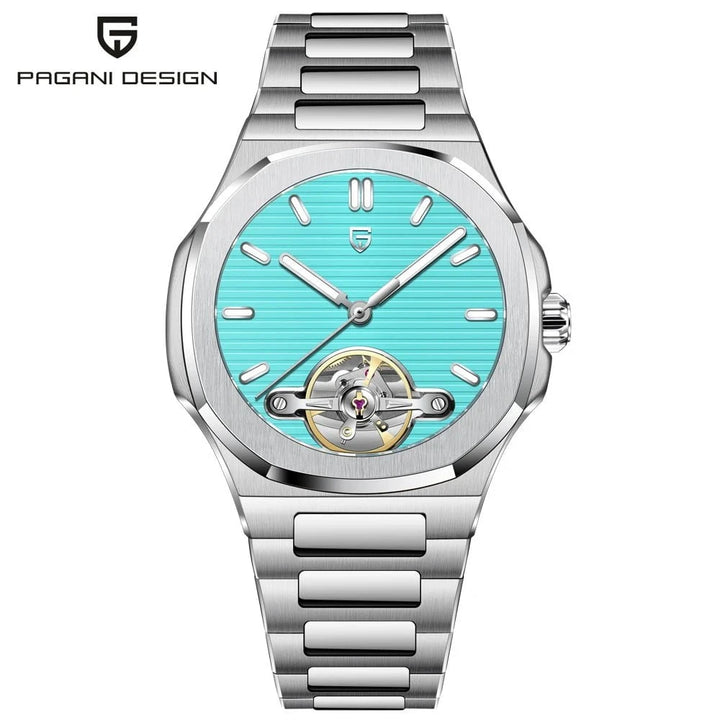 PAGANI DESIGN 2025 Rose Gold Men's Tourbillon Watch – Luxury Mechanical Automatic Timepiece with Sapphire Crystal by Luxe Ahmar – Available at LUXE AHMAR