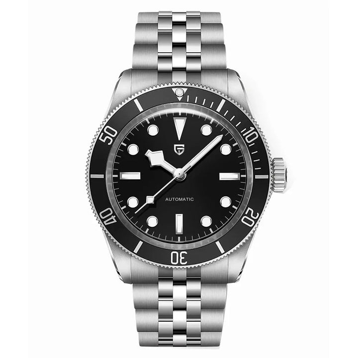 PAGANI DESIGN PD - 1812 2025 Automatic Mechanical Watch for Men – NH35A Movement, 100M Waterproof, Sapphire Glass, Stainless Steel Luxury Wristwatch by Luxe Ahmar – Available at LUXE AHMAR