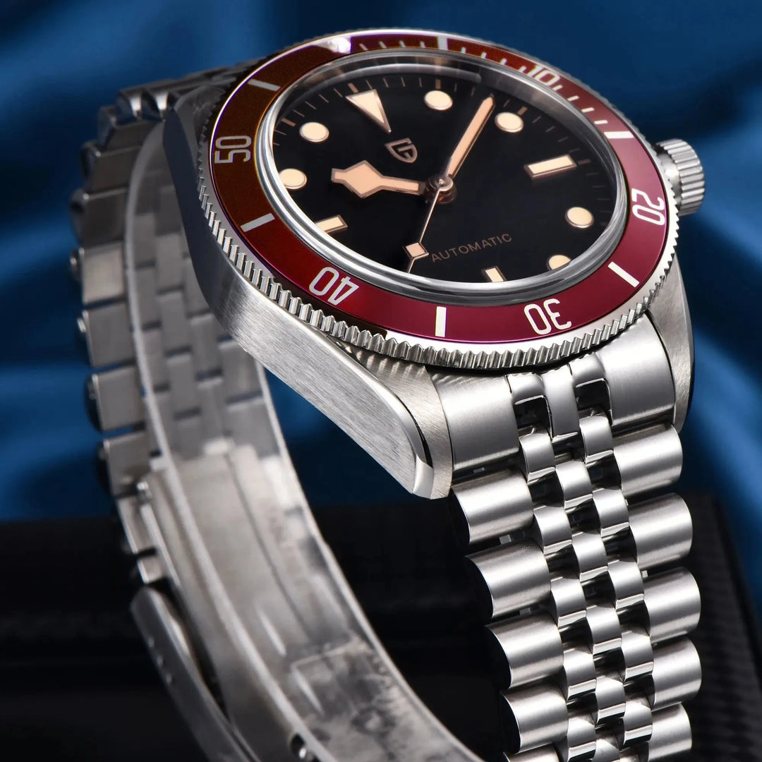 PAGANI DESIGN PD - 1812 2025 Automatic Mechanical Watch for Men – NH35A Movement, 100M Waterproof, Sapphire Glass, Stainless Steel Luxury Wristwatch by Luxe Ahmar – Available at LUXE AHMAR