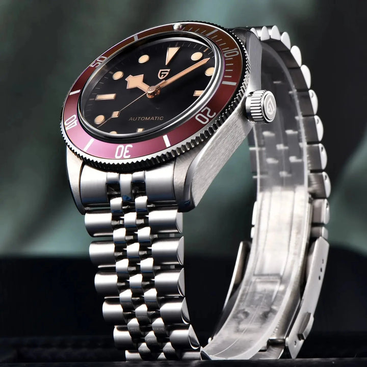 PAGANI DESIGN PD - 1812 2025 Automatic Mechanical Watch for Men – NH35A Movement, 100M Waterproof, Sapphire Glass, Stainless Steel Luxury Wristwatch by Luxe Ahmar – Available at LUXE AHMAR