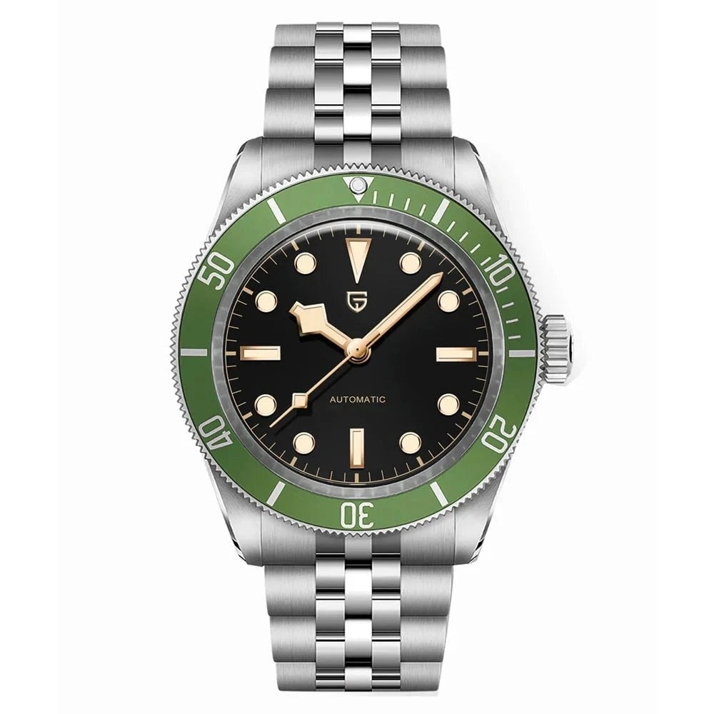 PAGANI DESIGN PD - 1812 2025 Automatic Mechanical Watch for Men – NH35A Movement, 100M Waterproof, Sapphire Glass, Stainless Steel Luxury Wristwatch by Luxe Ahmar – Available at LUXE AHMAR