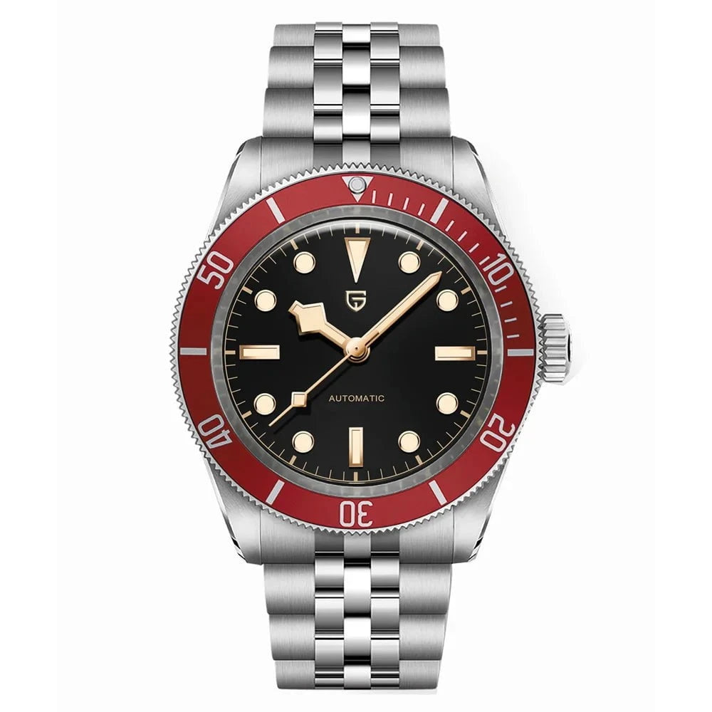 PAGANI DESIGN PD - 1812 2025 Automatic Mechanical Watch for Men – NH35A Movement, 100M Waterproof, Sapphire Glass, Stainless Steel Luxury Wristwatch by Luxe Ahmar – Available at LUXE AHMAR