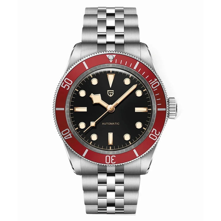 PAGANI DESIGN PD - 1812 2025 Automatic Mechanical Watch for Men – NH35A Movement, 100M Waterproof, Sapphire Glass, Stainless Steel Luxury Wristwatch by Luxe Ahmar – Available at LUXE AHMAR