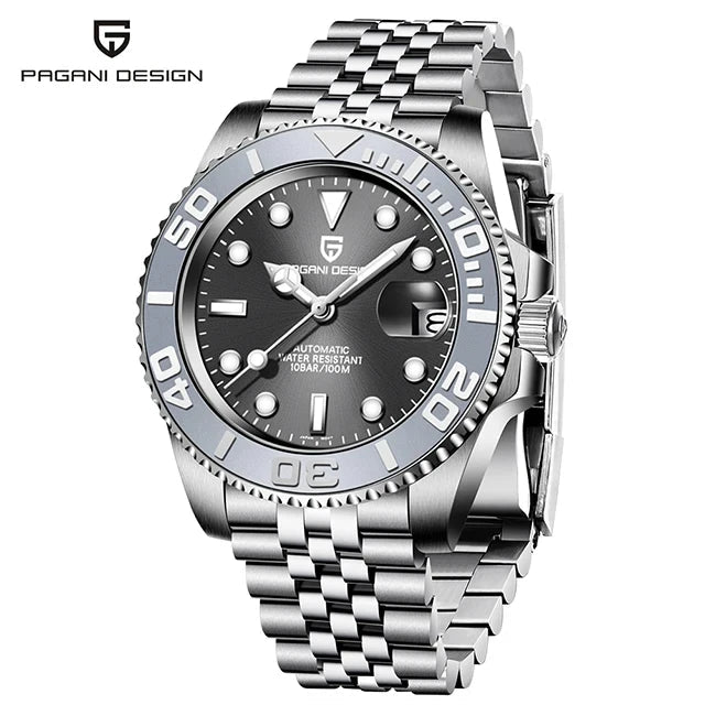 PAGANI DESIGN V3 New Luxury Men's Mechanical Watch – 120 Clicks, 40MM AR Coated Sapphire Glass, Automatic Movement by Luxe Ahmar – Available at LUXE AHMAR