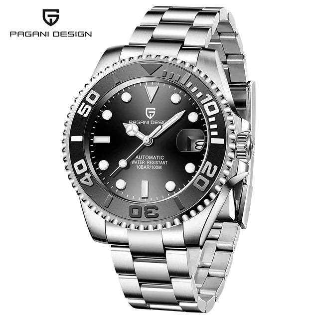 PAGANI DESIGN V3 New Luxury Men's Mechanical Watch – 120 Clicks, 40MM AR Coated Sapphire Glass, Automatic Movement by Luxe Ahmar – Available at LUXE AHMAR