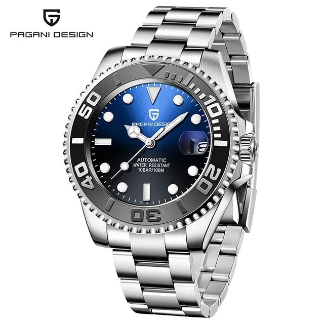 PAGANI DESIGN V3 New Luxury Men's Mechanical Watch – 120 Clicks, 40MM AR Coated Sapphire Glass, Automatic Movement by Luxe Ahmar – Available at LUXE AHMAR