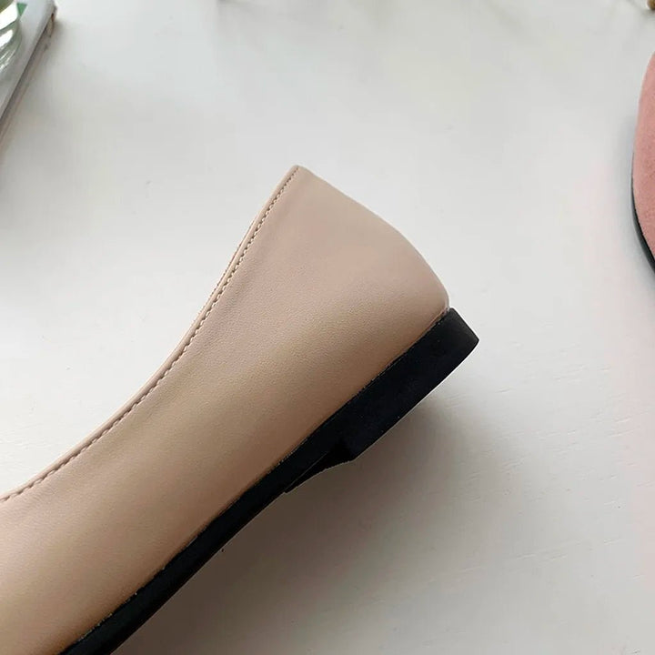 Pointed Toe Women's Flat Shoes – Casual Breathable Slip - On Ballet Loafers by Luxe Ahmar – Available at LUXE AHMAR