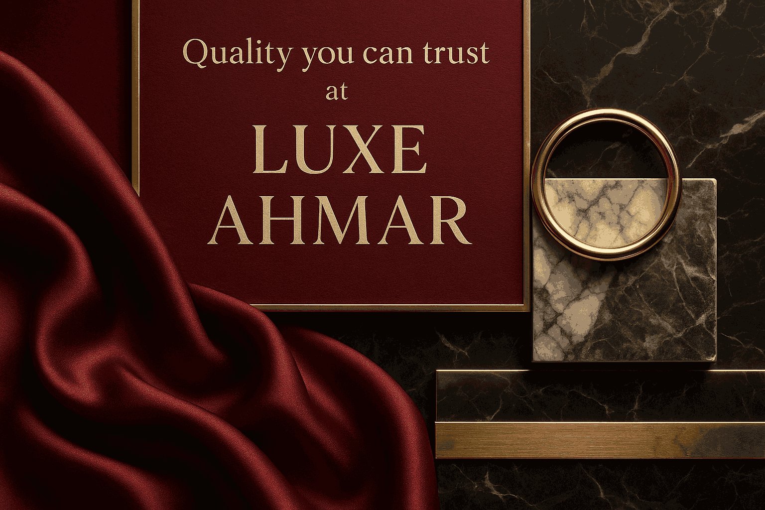 Quality you can trust at luxe ahmar