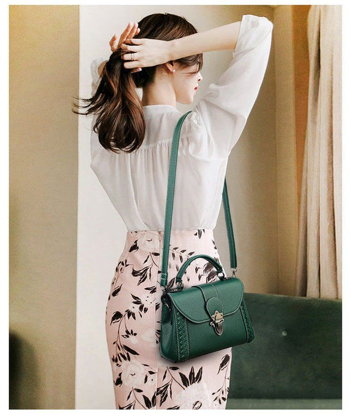 Retro Simple Shoulder Bag Soft Leather by LUXE AHMAR – Available at LUXE AHMAR