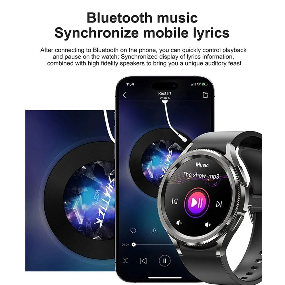 Samsung Galaxy Watch6 Classic Smartwatch - Bluetooth Calling, GPS Sports, Health Monitoring, Waterproof - 2025 New by Luxe Ahmar – Available at LUXE AHMAR