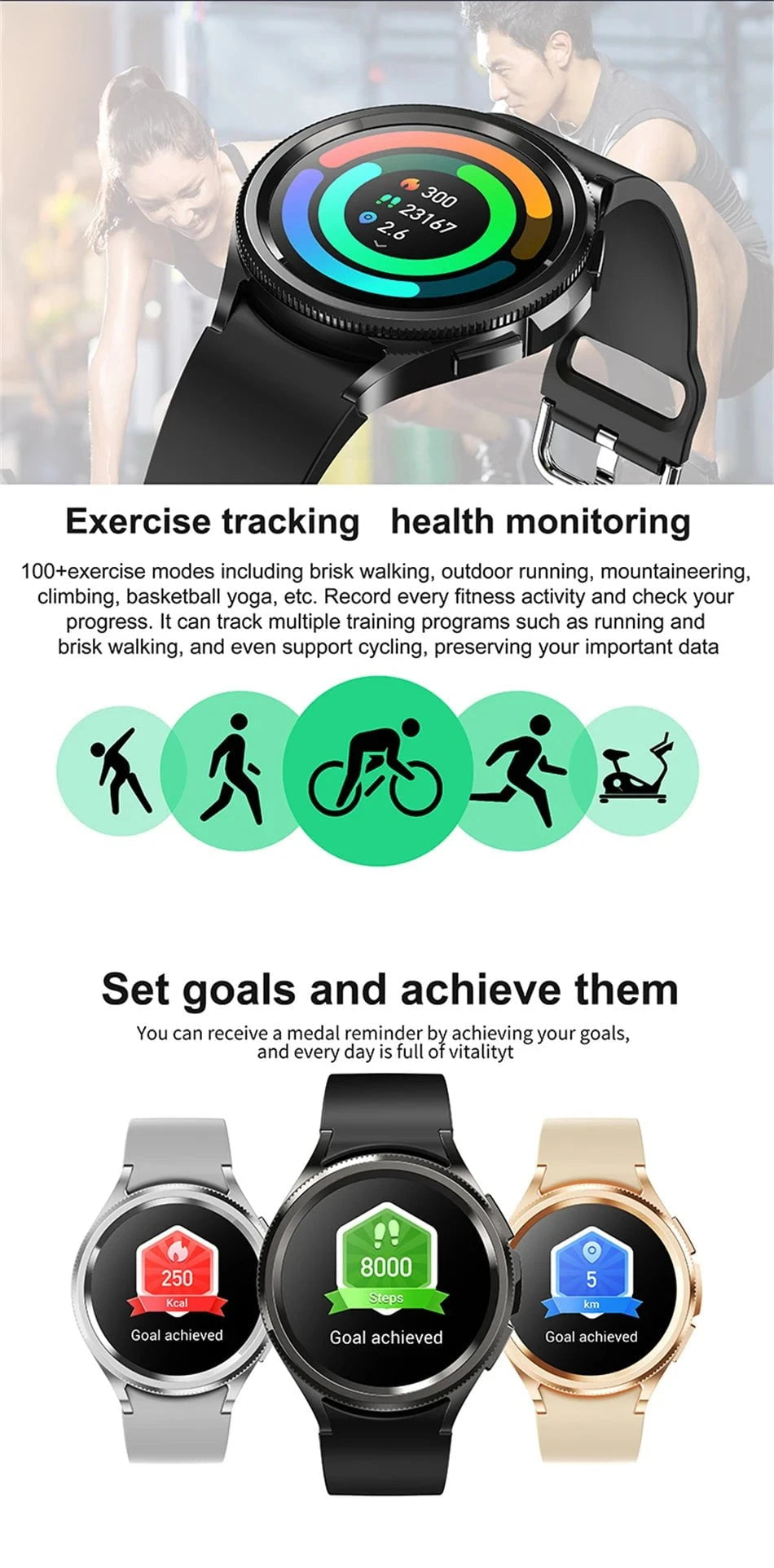 Samsung Galaxy Watch6 Classic Smartwatch - Bluetooth Calling, GPS Sports, Health Monitoring, Waterproof - 2025 New by Luxe Ahmar – Available at LUXE AHMAR