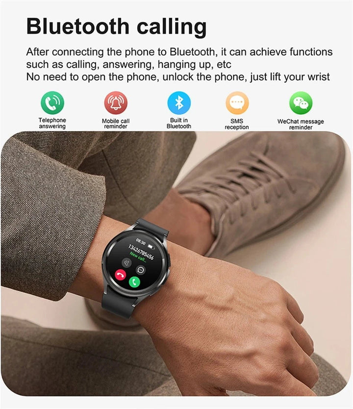 Samsung Galaxy Watch6 Classic Smartwatch - Bluetooth Calling, GPS Sports, Health Monitoring, Waterproof - 2025 New by Luxe Ahmar – Available at LUXE AHMAR