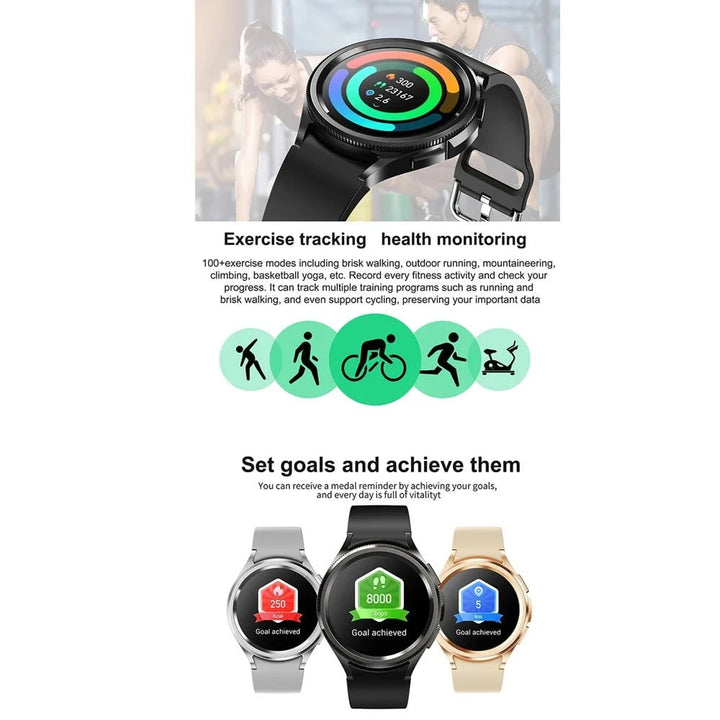 Samsung Galaxy Watch6 Classic Smartwatch - Bluetooth Calling, GPS Sports, Health Monitoring, Waterproof - 2025 New by Luxe Ahmar – Available at LUXE AHMAR