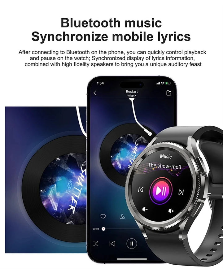 Samsung Galaxy Watch6 Classic Smartwatch - Bluetooth Calling, GPS Sports, Health Monitoring, Waterproof - 2025 New by Luxe Ahmar – Available at LUXE AHMAR