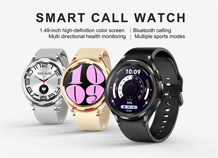 Samsung Galaxy Watch6 Classic Smartwatch - Bluetooth Calling, GPS Sports, Health Monitoring, Waterproof - 2025 New by Luxe Ahmar – Available at LUXE AHMAR