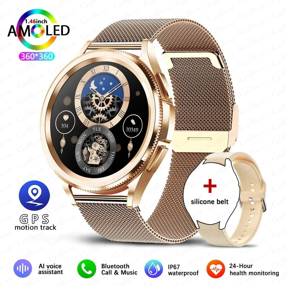 Samsung Galaxy Watch6 Classic Smartwatch - Bluetooth Calling, GPS Sports, Health Monitoring, Waterproof - 2025 New by Luxe Ahmar – Available at LUXE AHMAR