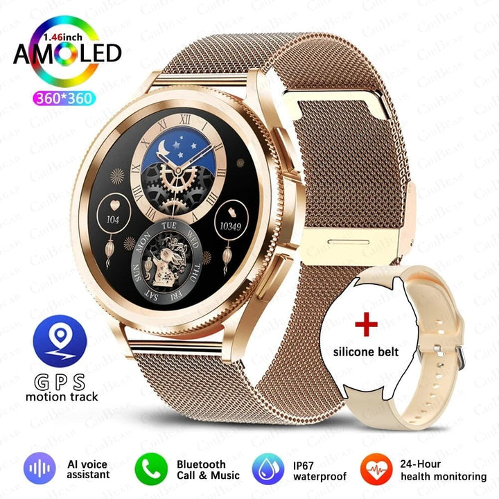 Samsung Galaxy Watch6 Classic Smartwatch - Bluetooth Calling, GPS Sports, Health Monitoring, Waterproof - 2025 New by Luxe Ahmar – Available at LUXE AHMAR
