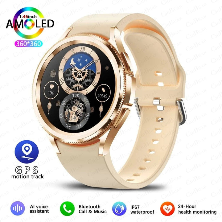 Samsung Galaxy Watch6 Classic Smartwatch - Bluetooth Calling, GPS Sports, Health Monitoring, Waterproof - 2025 New by Luxe Ahmar – Available at LUXE AHMAR
