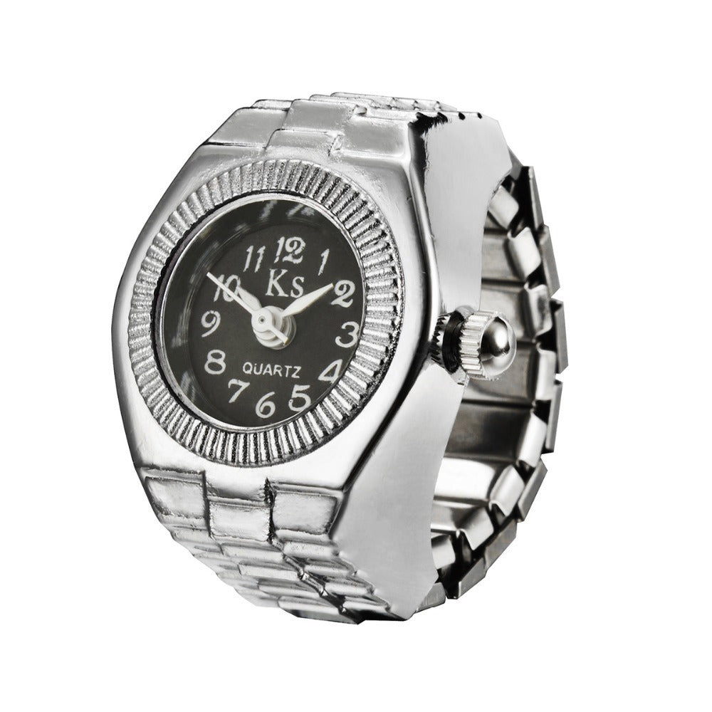 Simple All - Match Ring Watch Alloy Creative Watch by LUXE AHMAR – Available at LUXE AHMAR