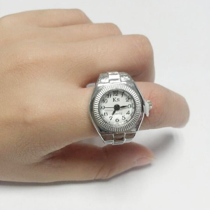 Simple All - Match Ring Watch Alloy Creative Watch by LUXE AHMAR – Available at LUXE AHMAR