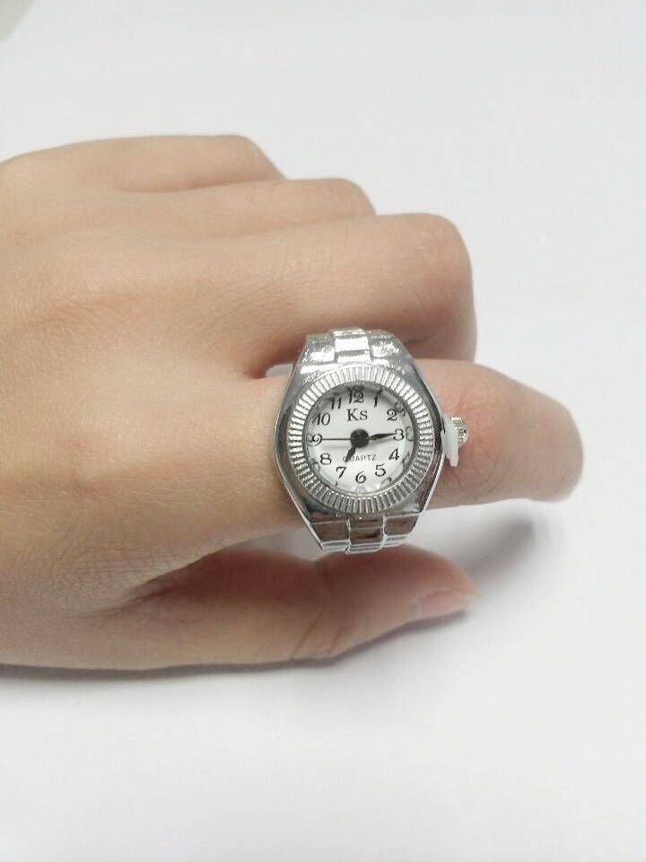 Simple All - Match Ring Watch Alloy Creative Watch by LUXE AHMAR – Available at LUXE AHMAR