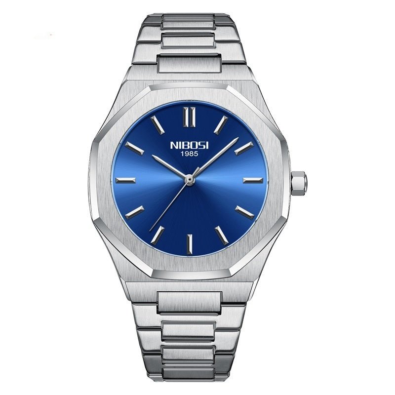 Simple Gold Men's Watch Student Quartz Watch by LUXE AHMAR – Available at LUXE AHMAR