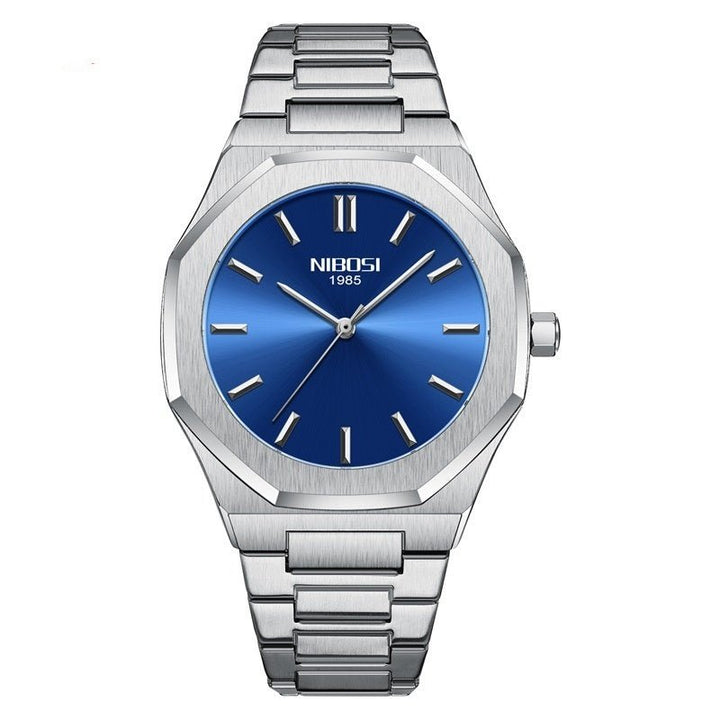 Simple Gold Men's Watch Student Quartz Watch by LUXE AHMAR – Available at LUXE AHMAR